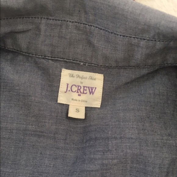 J. Crew Chambray-style blouse - Picture 3 of 3